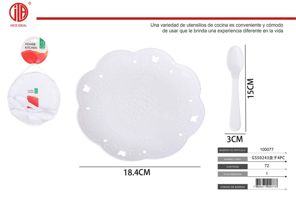 PLATOS 4PC-18.4CM