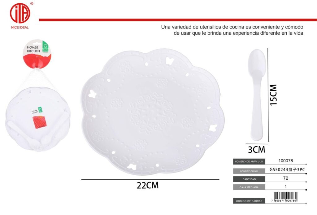 PLATOS 3PC-22CM