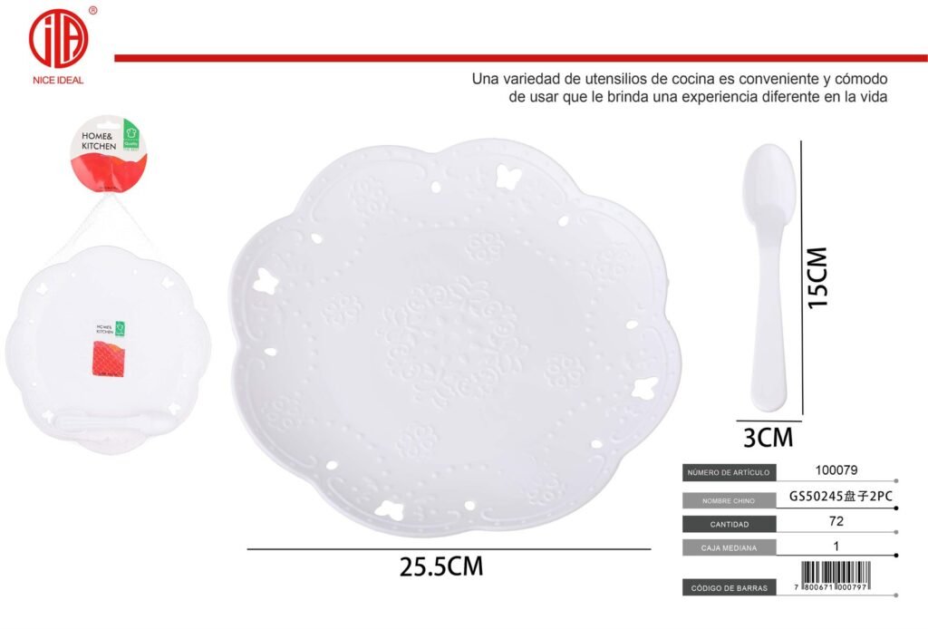 PLATOS 2PC-25.5CM