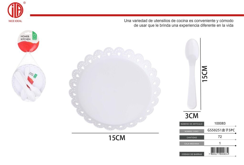 PLATOS 5PC-15CM