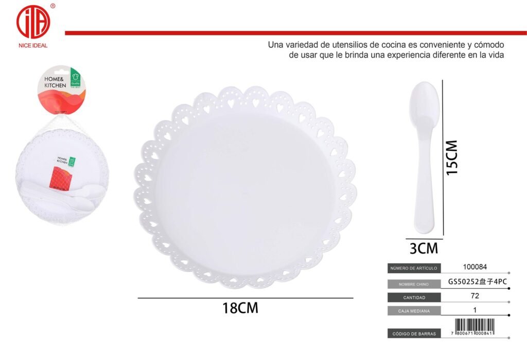 PLATOS 4PC-18CM