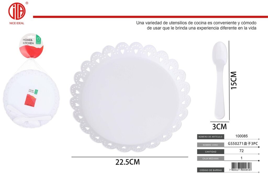 PLATOS 3PC-22.5CM