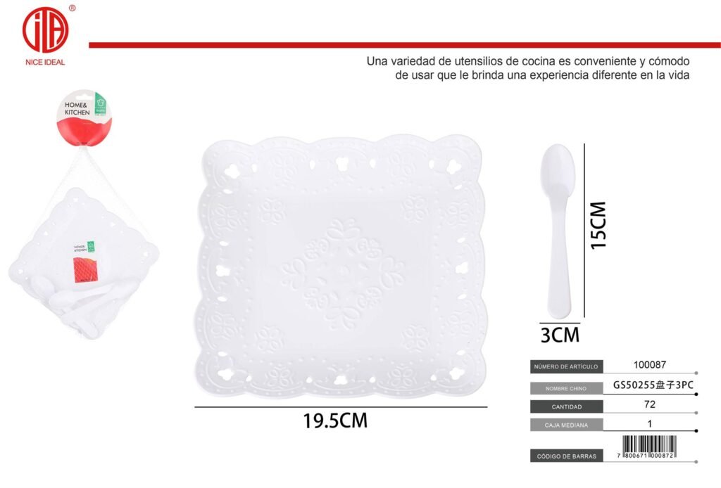PLATOS 3PC-19.5CM