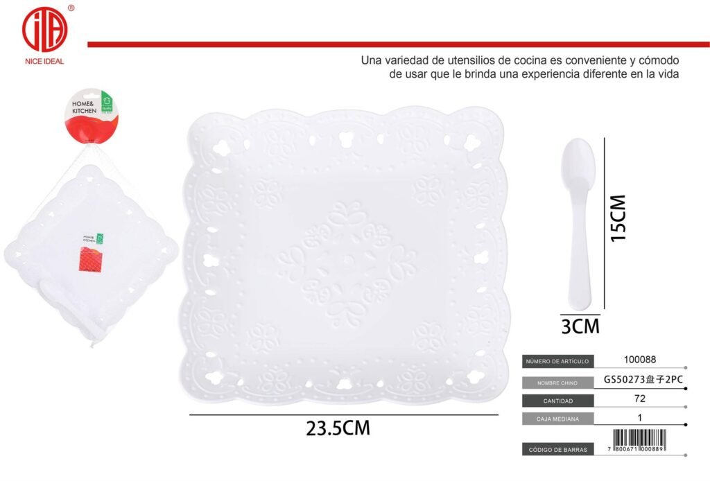 PLATOS 2PC-23.5CM