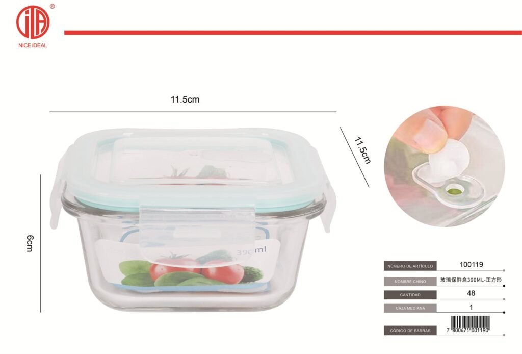 CAJA PARA VERDURAS 390ML