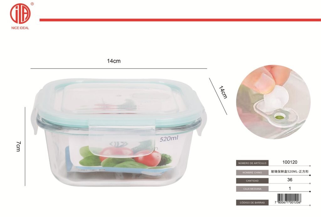 CAJA PARA VERDURAS 520ML