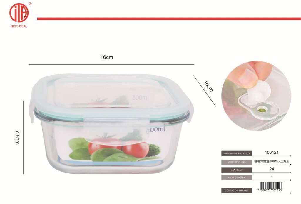 CAJA PARA VERDURAS 800ML