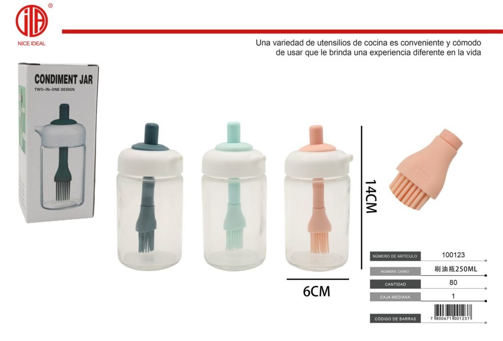 CEPILLO DE BOTELLA DE ACEITE 250ML
