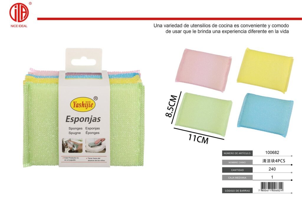 BLOQUE DE LIMPIEZA 4PCS