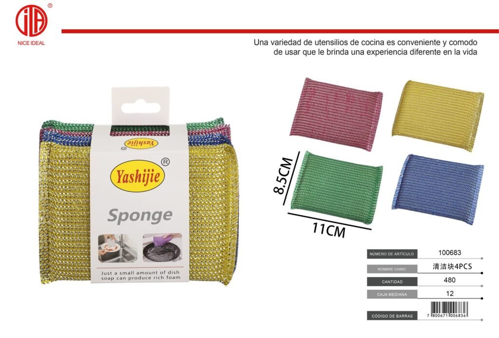 BLOQUE DE LIMPIEZA 4PCS