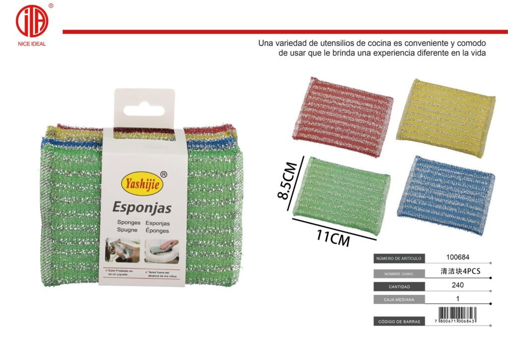 BLOQUE DE LIMPIEZA 4PCS