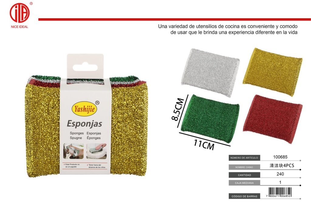 BLOQUE DE LIMPIEZA 4PCS