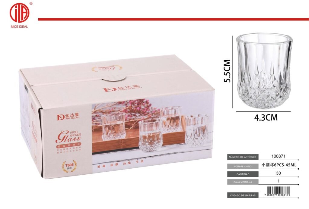 CHUPITO 6PCS-45ML
