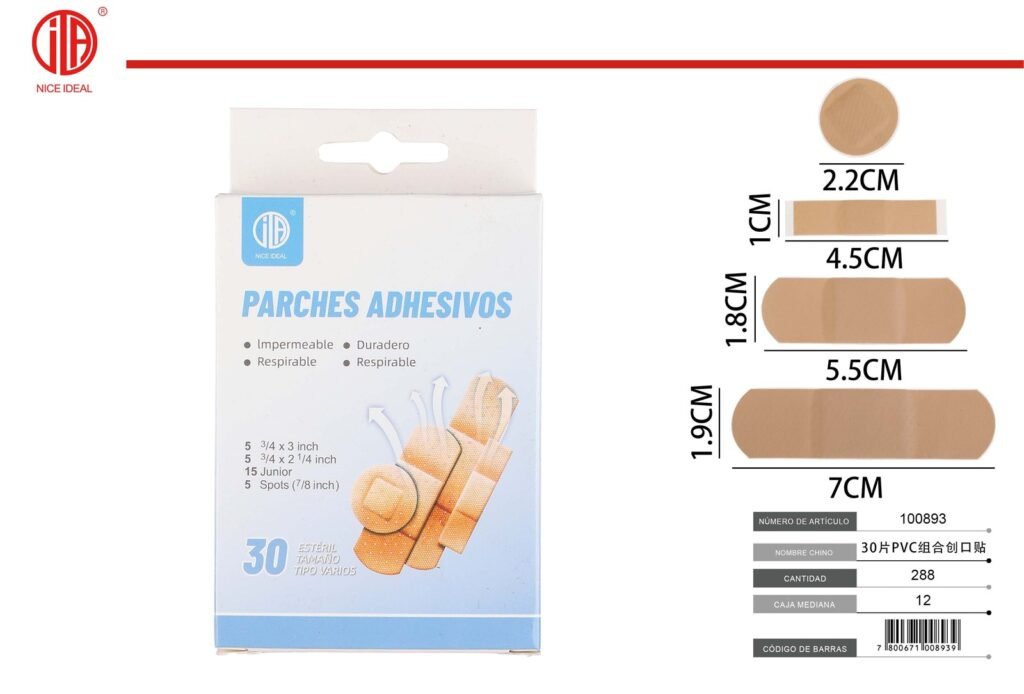 PARCHE CURITA 30 PVC