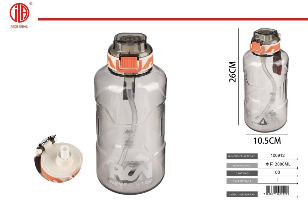 BOTELLA DE AGUA 2000ML