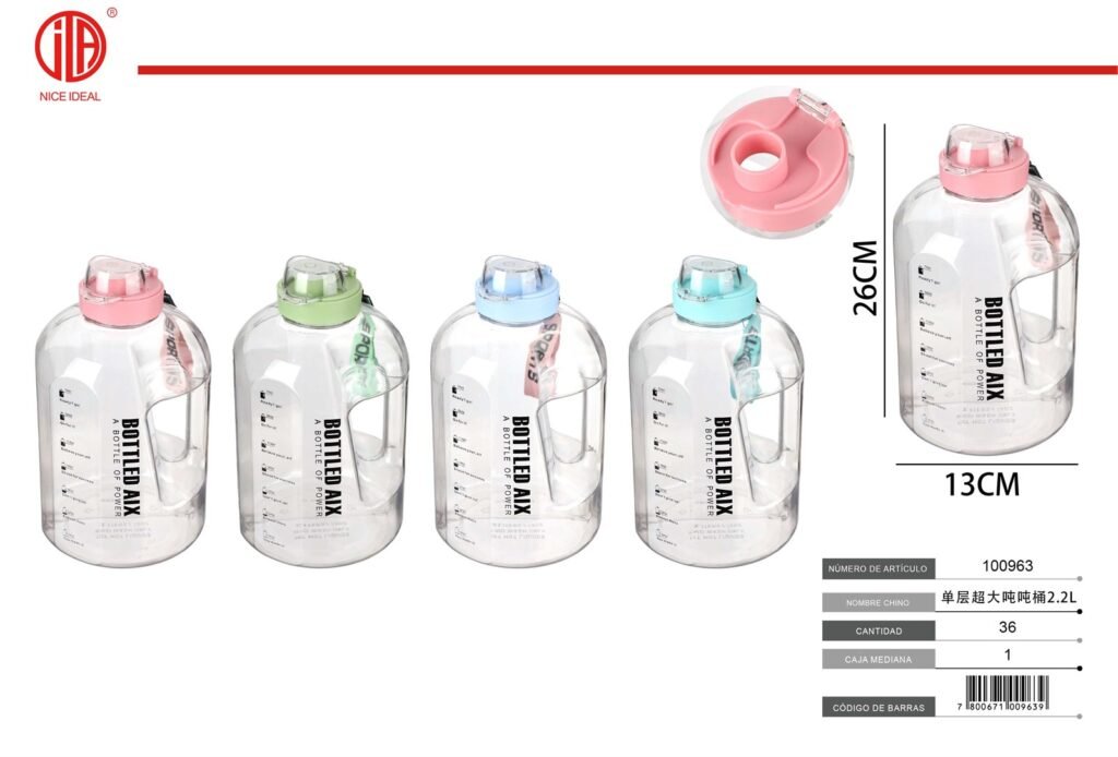 BOTELLA DE AGUA 2.2L