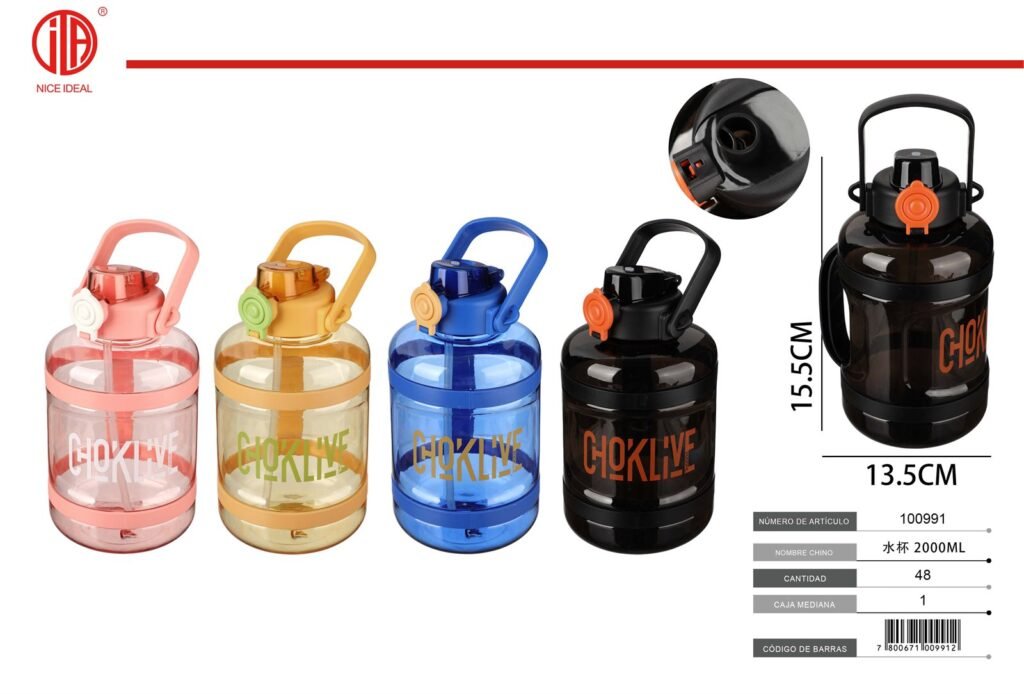 BOTELLA DE AGUA 2000ML