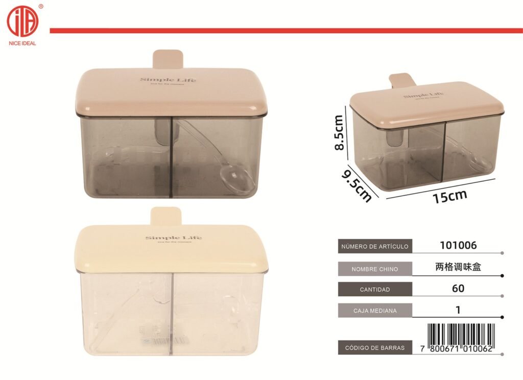 CAJA DE CONDIMENTOS