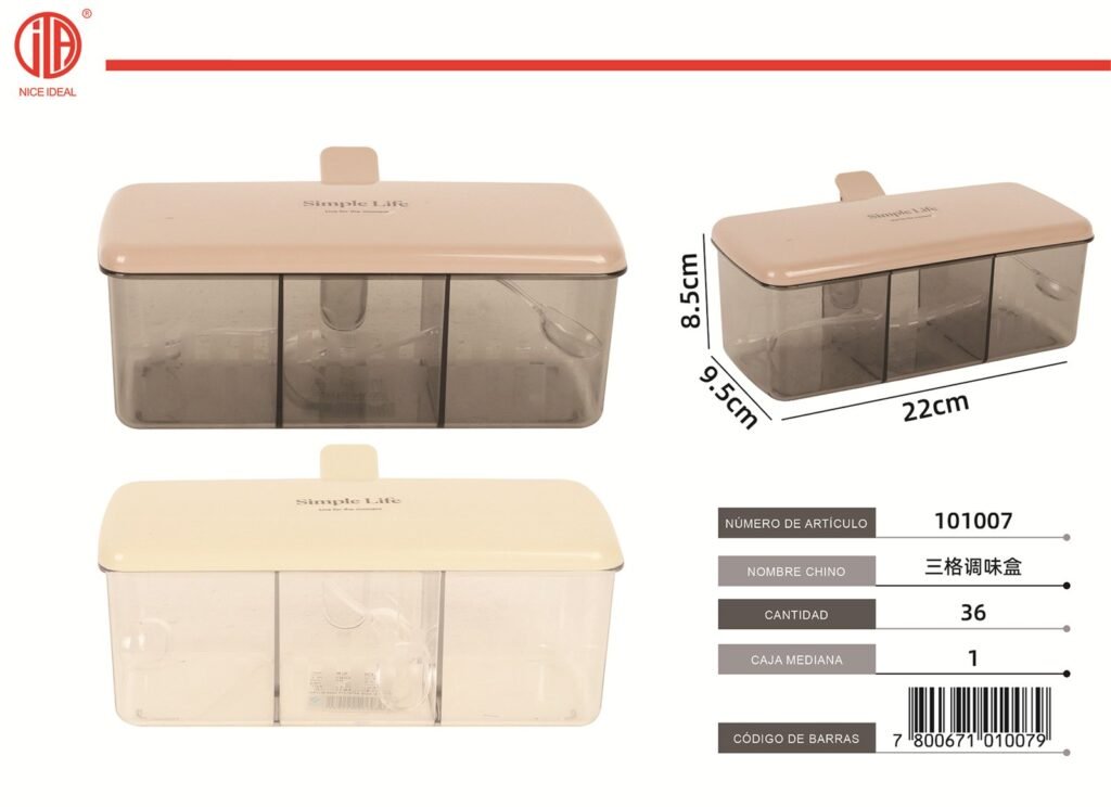 CAJA DE CONDIMENTOS