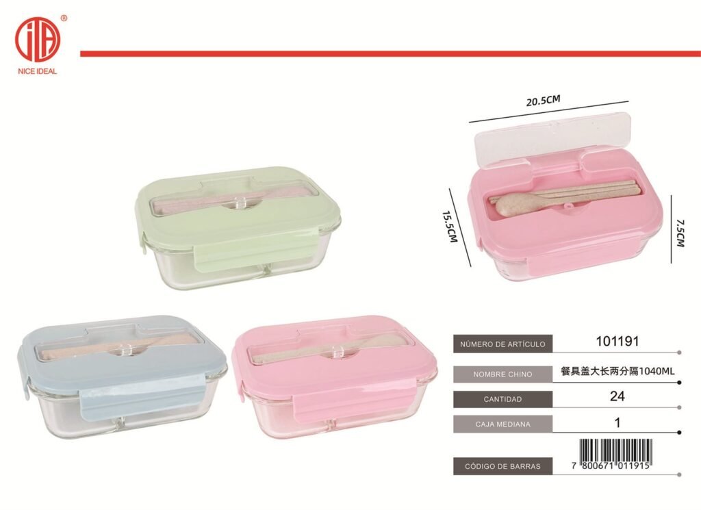CAJA DE ALMUERZO 1040ML
