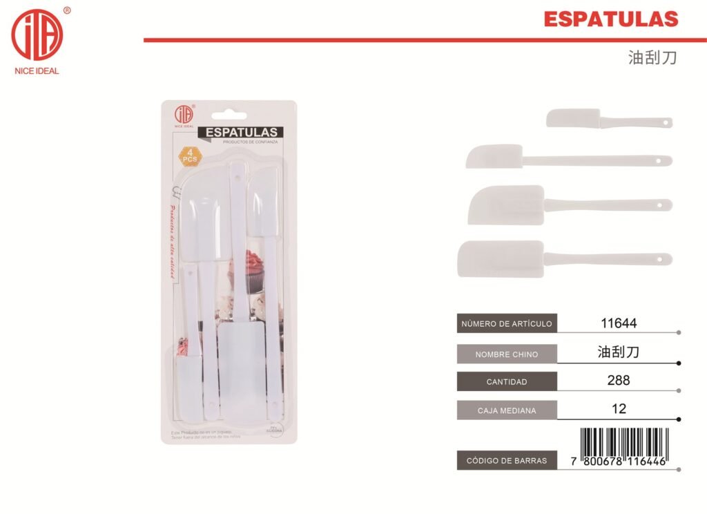 ESPATULAS 4PC