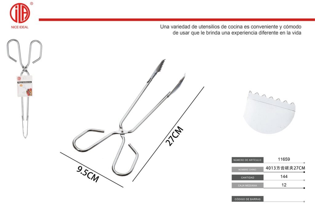 PINZA BARBACOA 27CM