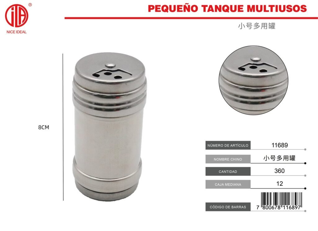 SALERO DE ACERO