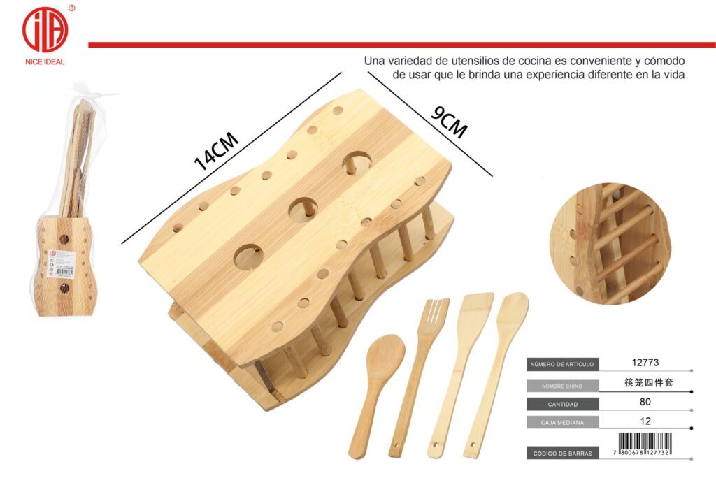 KIT DE CUCHARAS DE MADERA