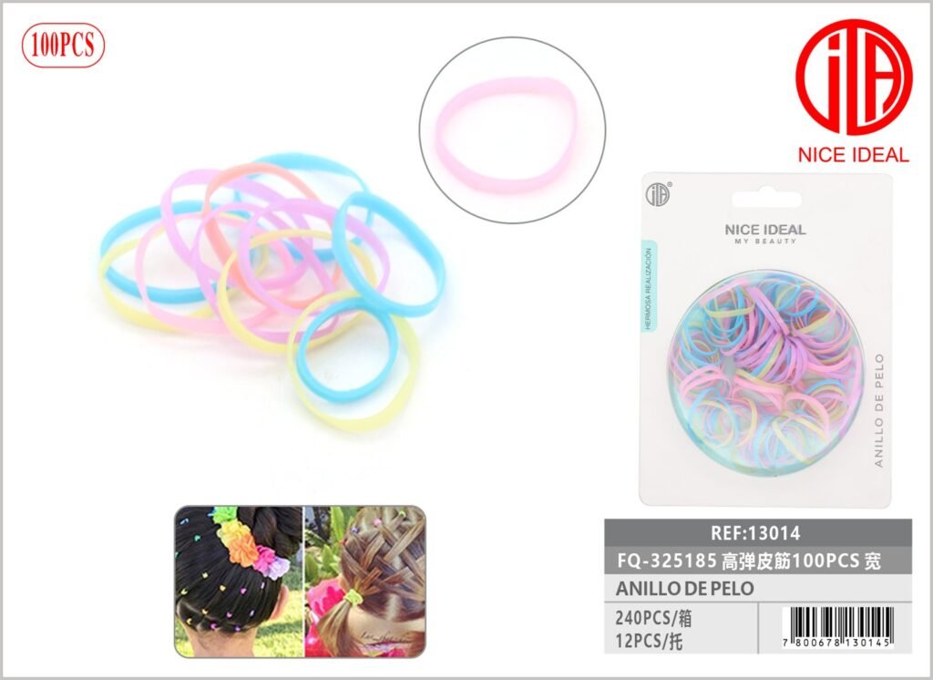 BANDA DE GOMA ELáSTICA ALTA 100PC