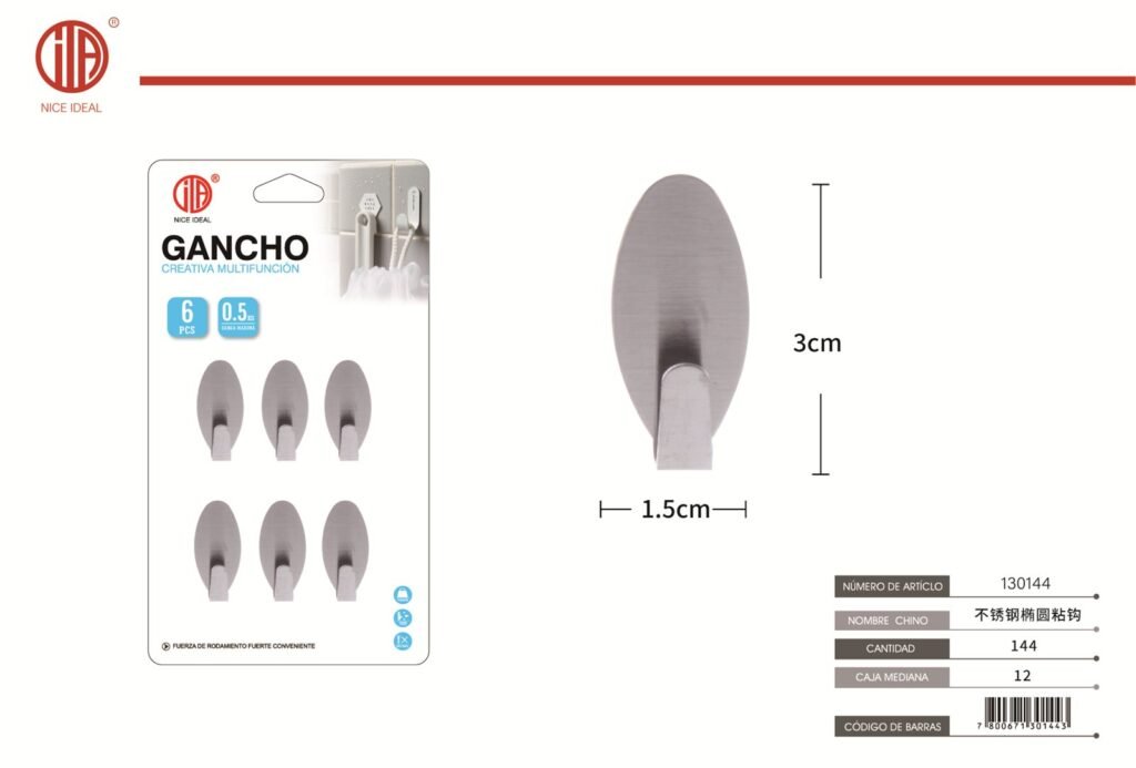 GANCHO 6PCS