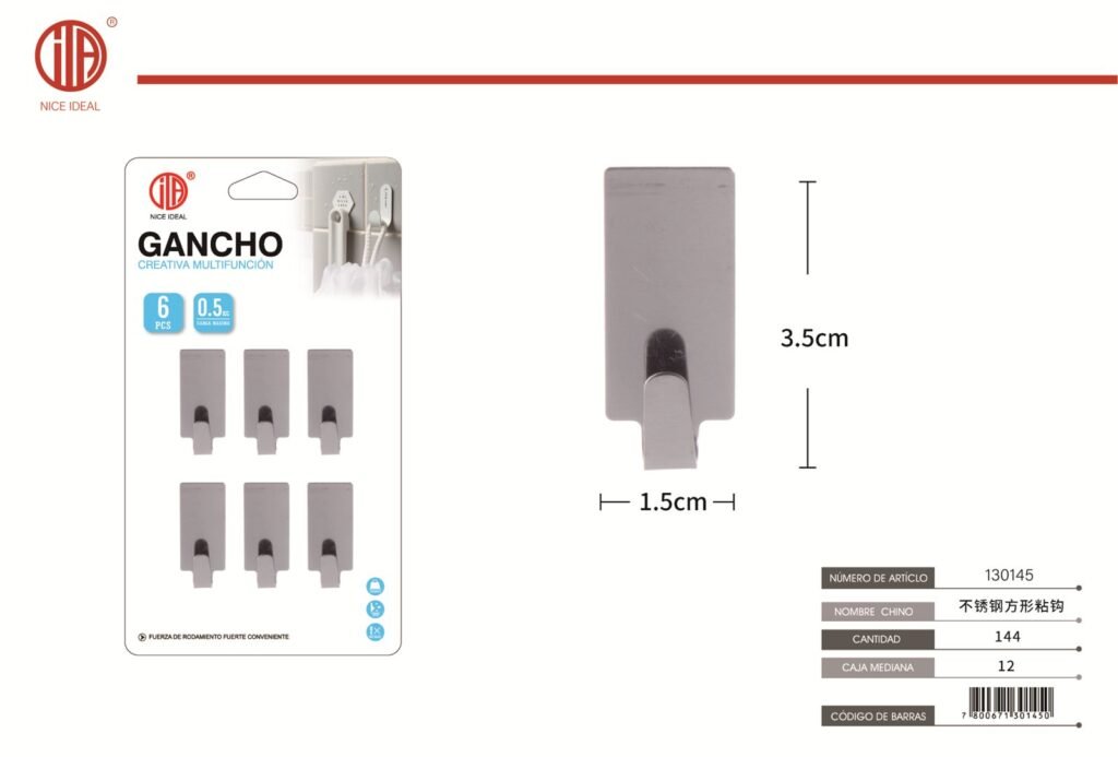 GANCHO 6PCS