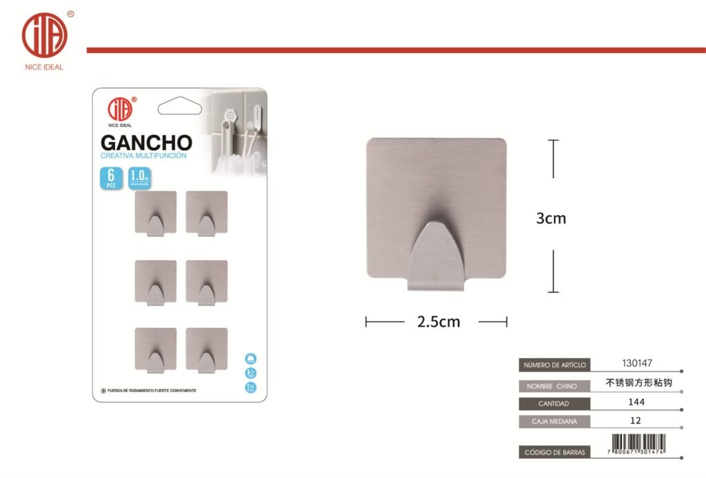 GANCHO 6PCS