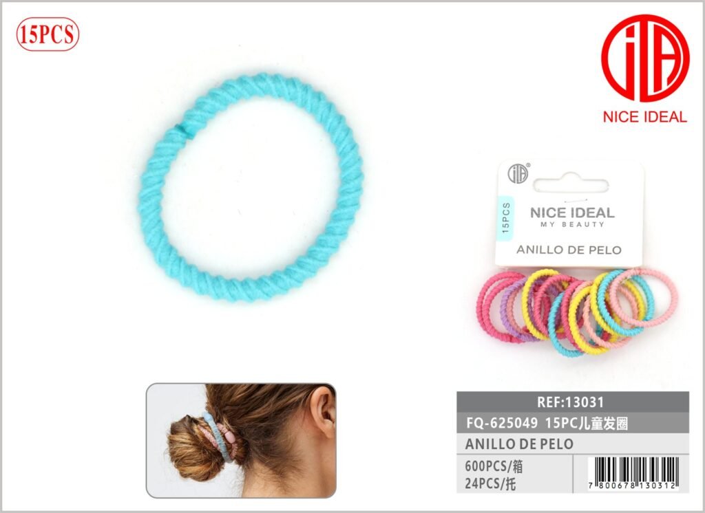 BANDAS PARA EL CABELLO 15PC
