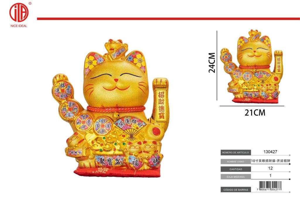 GATO DE SUERTE 10 - 24CM