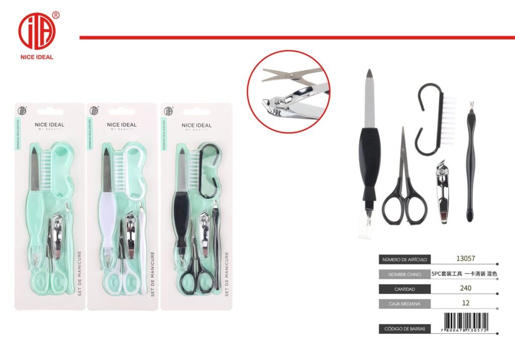 JUEGO DE MANICURA 5PC 5 PCS