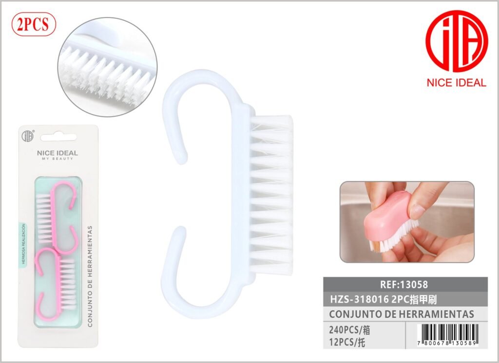 CEPILLO DE UÑAS 2 PCS