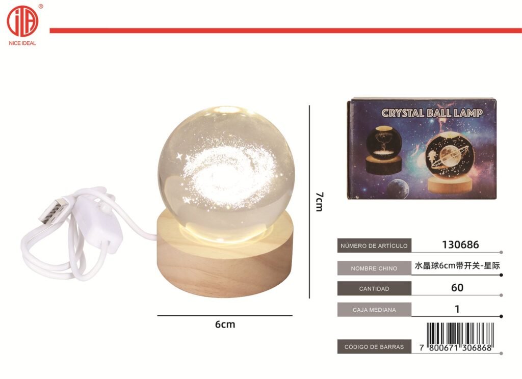 BOLA DE CRISTAL 6CM