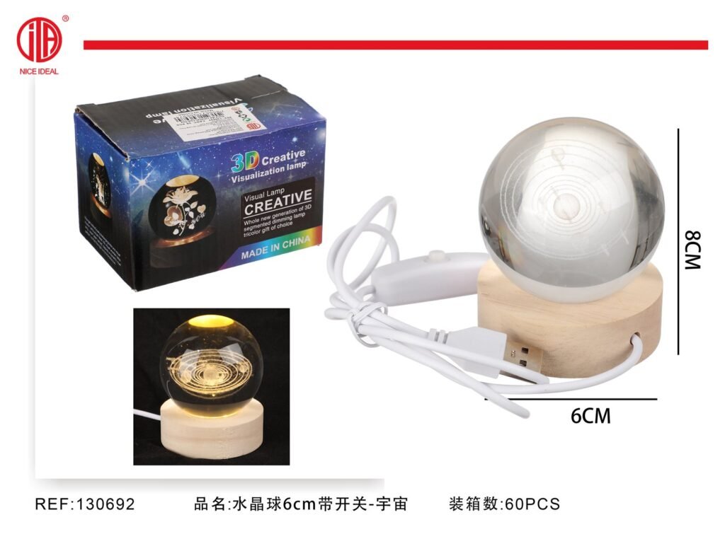 BOLA DE CRISTAL 6CM
