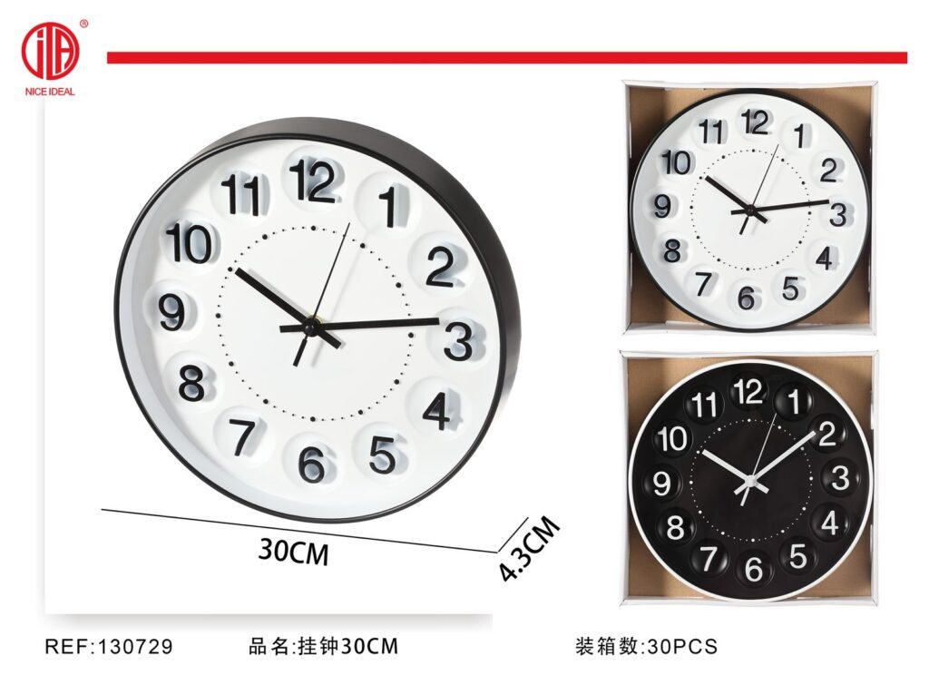 RELOJ DE PARED 30CM