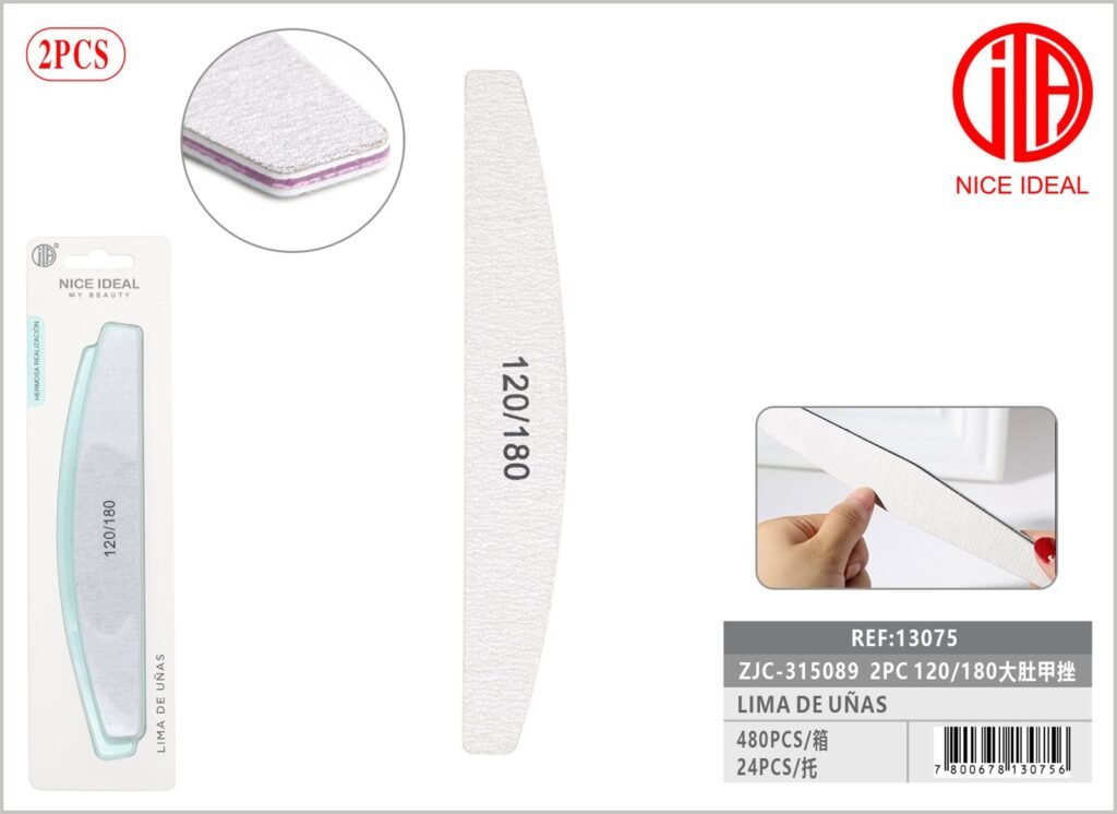LIMA MEDIA LUNA 120/180 2PCS