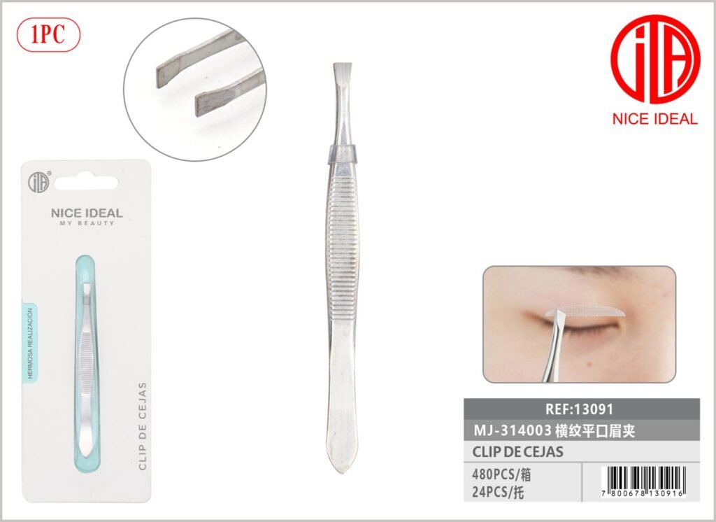 PINZA DE CEJAS DE RAYAS