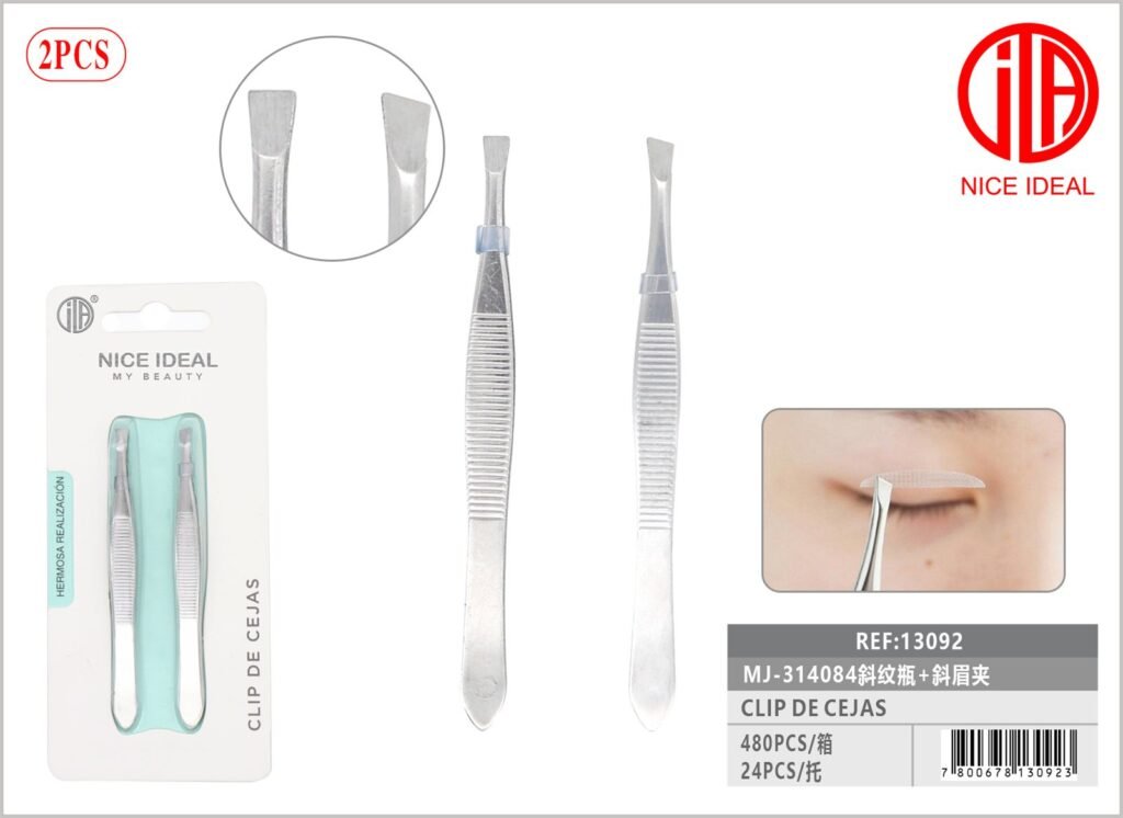 2 PC DIAGONAL CEJA PINZA