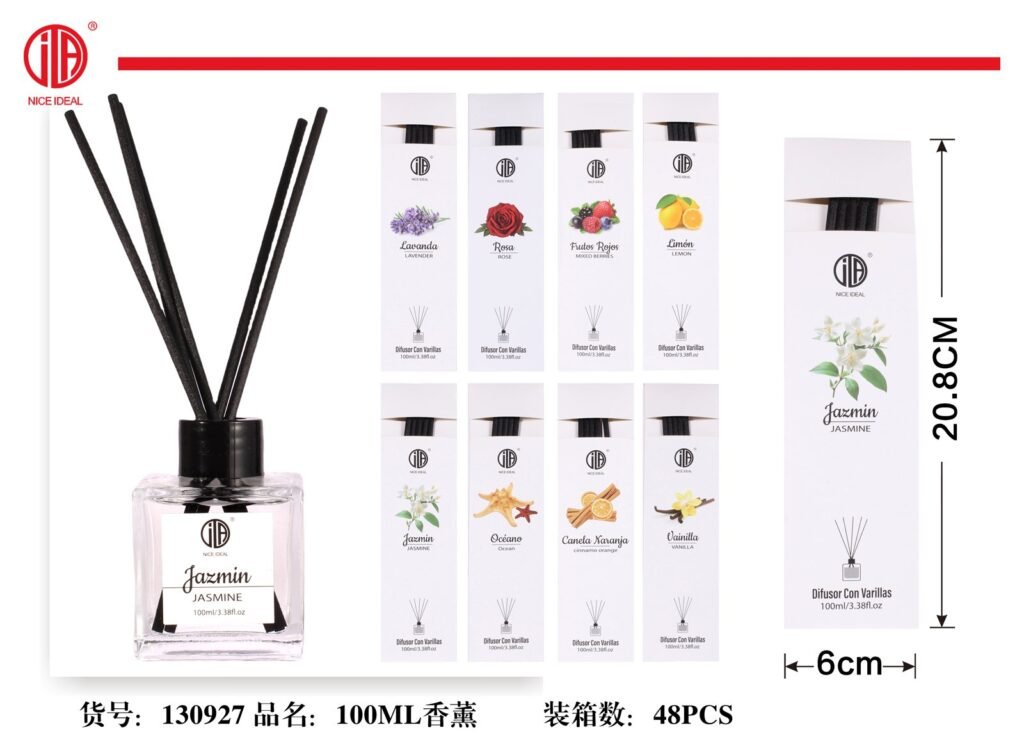 Difusor de aroma con varillas Jazmín 100 ml