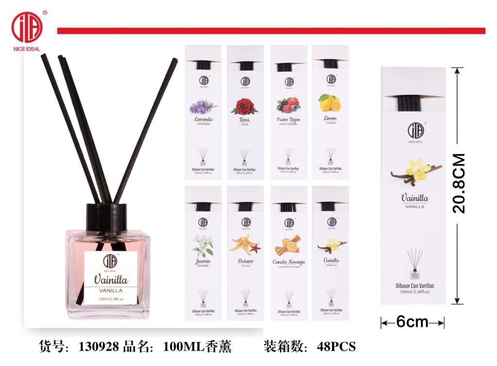Difusor de aroma con varillas Vainilla 100 ml