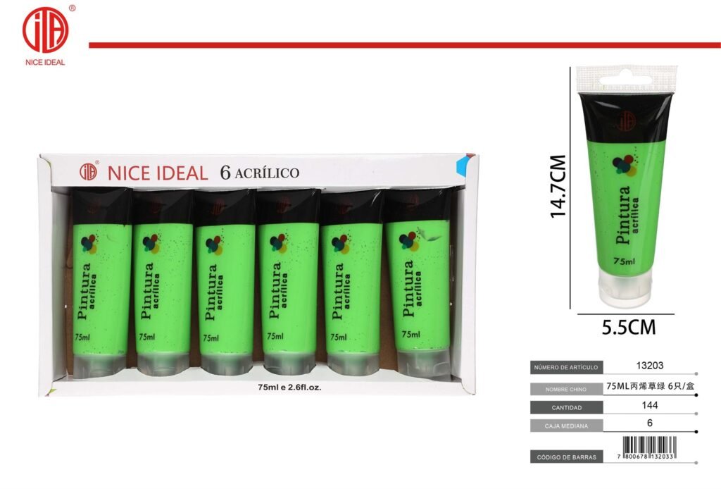 ACRYLIC VERDE HIERBA 7.5ML 6