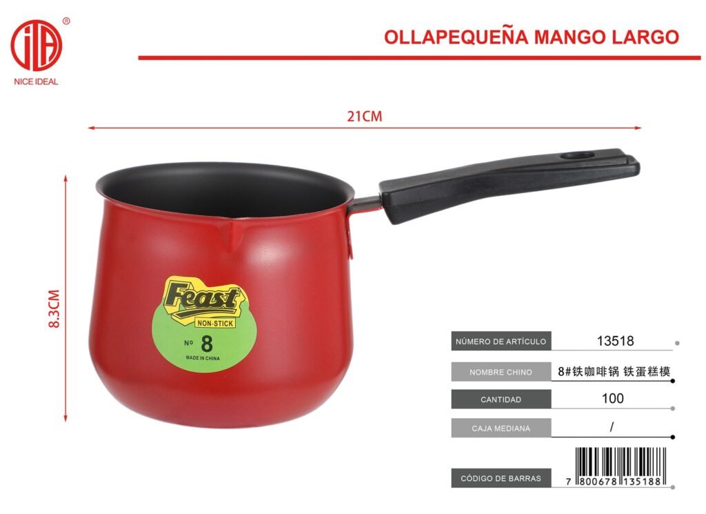 CAFETERA DE HIERRO 8#