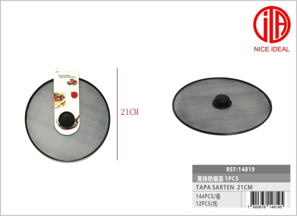 Rejilla metálica para desagüe de fregadero, malla fina, 9 cm