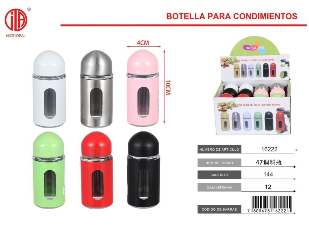 BOTELLA DE CONDIMENTO