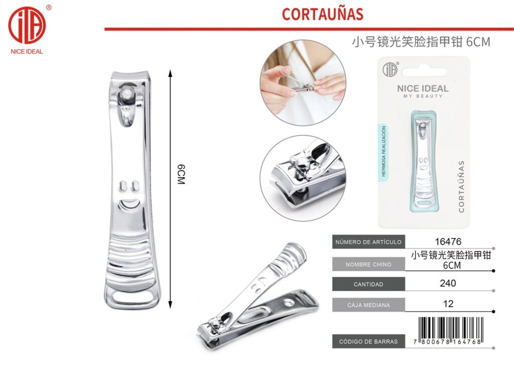 CORTAÚÑAS 6 CM 1 PC