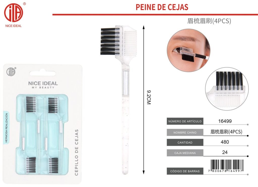 PEINE DE CEJAS (4PCS)